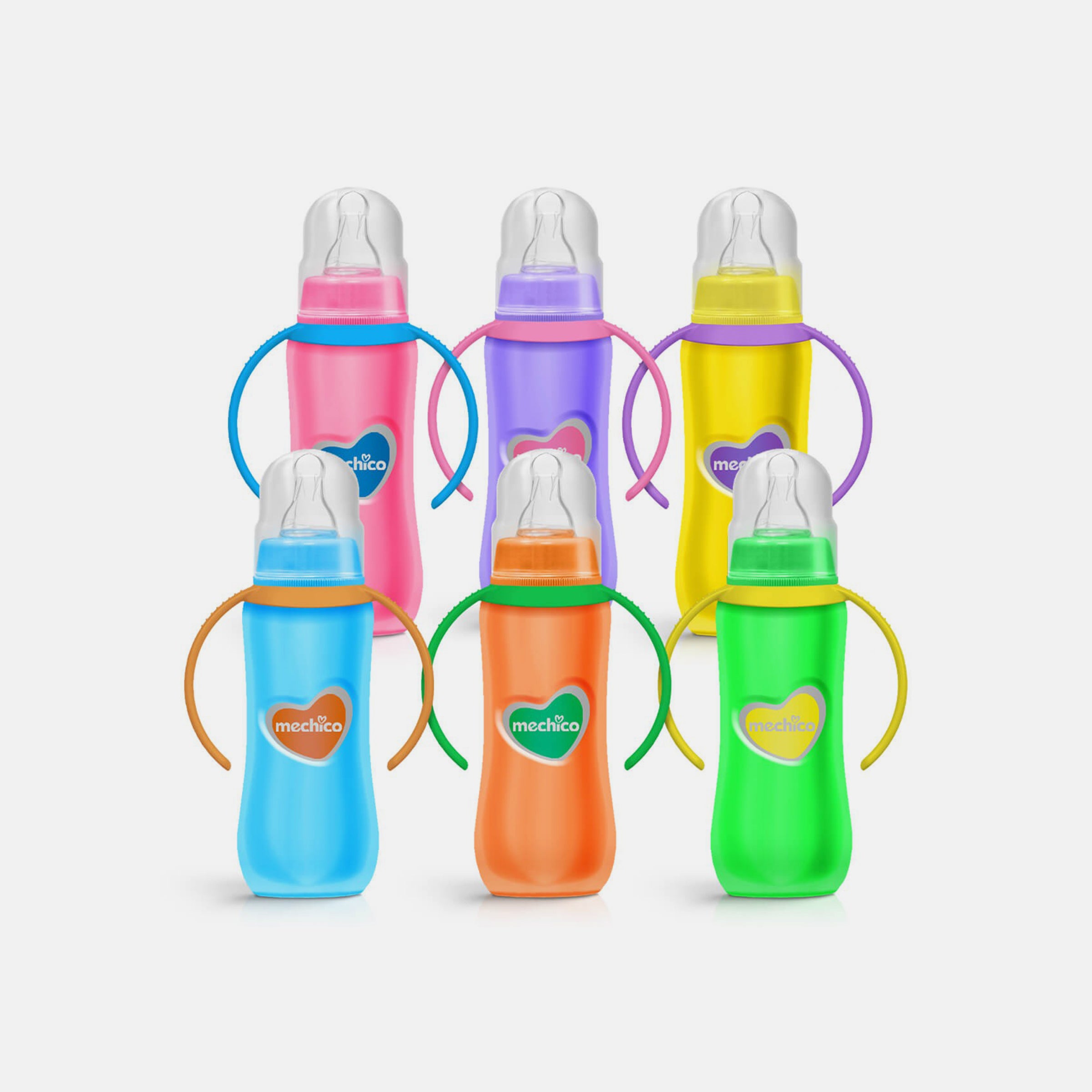 Mechico Baby O'real Feeding Bottle 275ML (Pack of 6)
