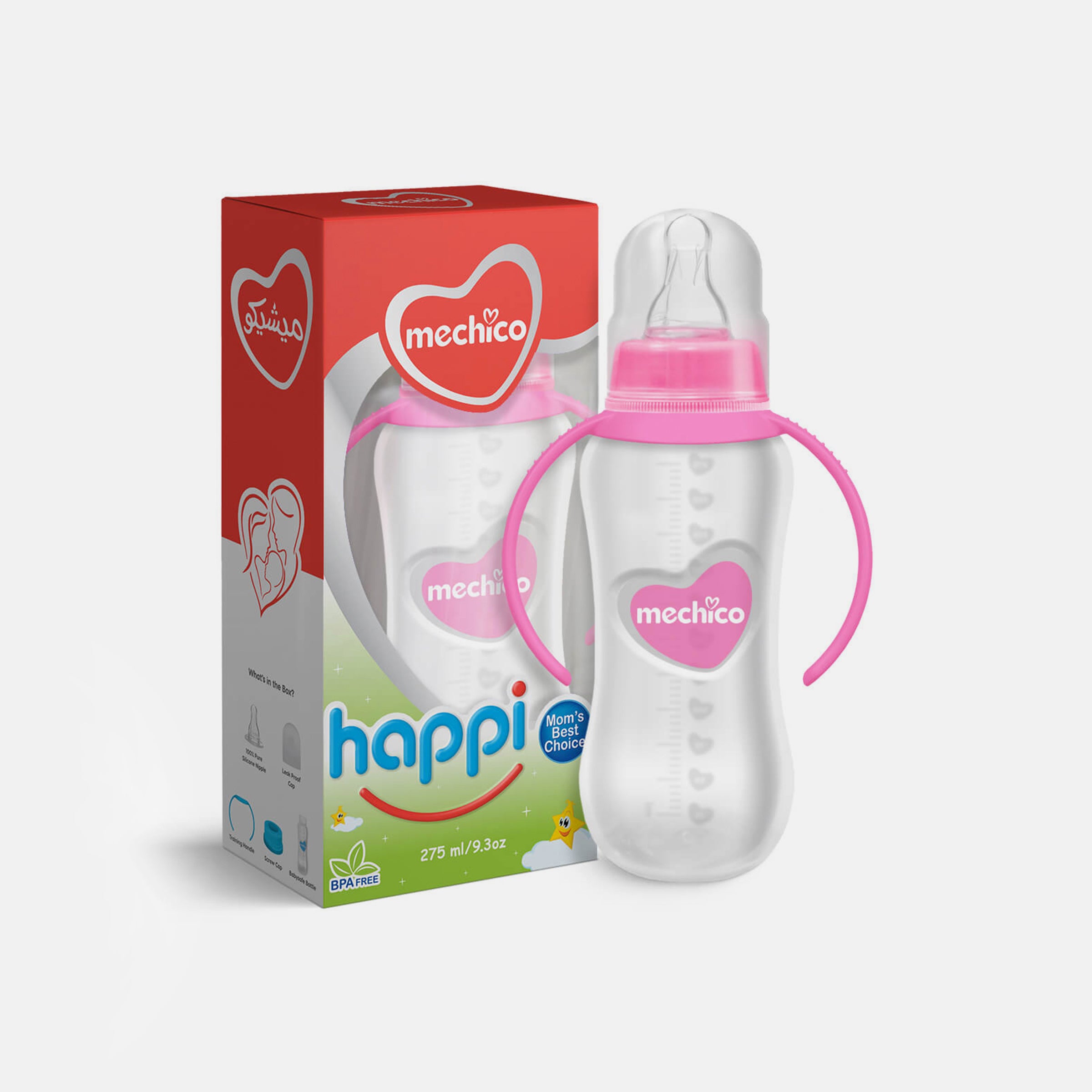 Mechico Baby Happi Feeding Bottle 275ML