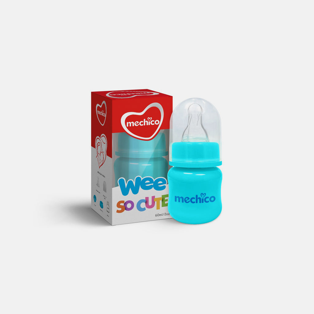 Mechico Baby Wee So Cute Feeding Bottle 60ML