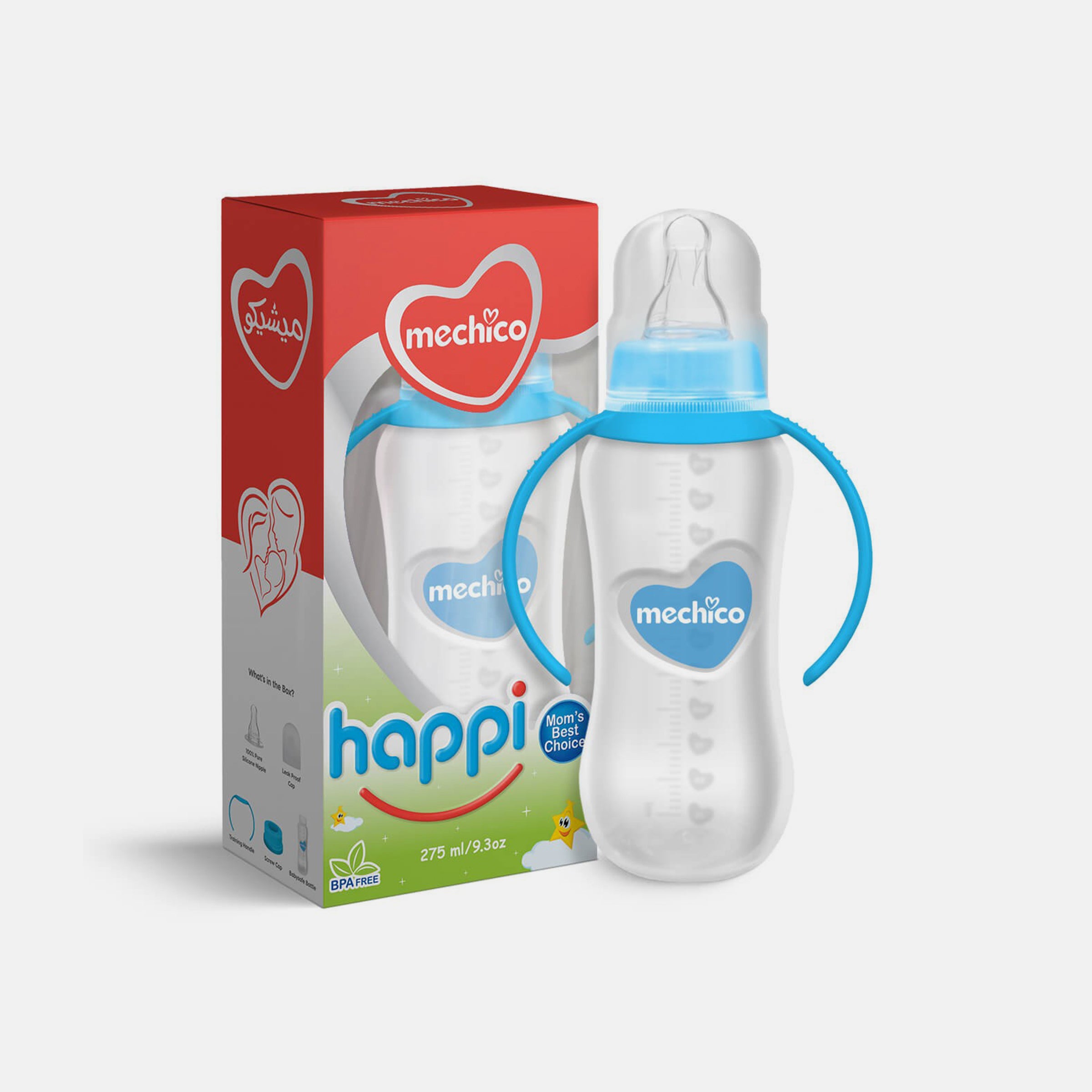 Mechico Baby Happi Feeding Bottle 275ML