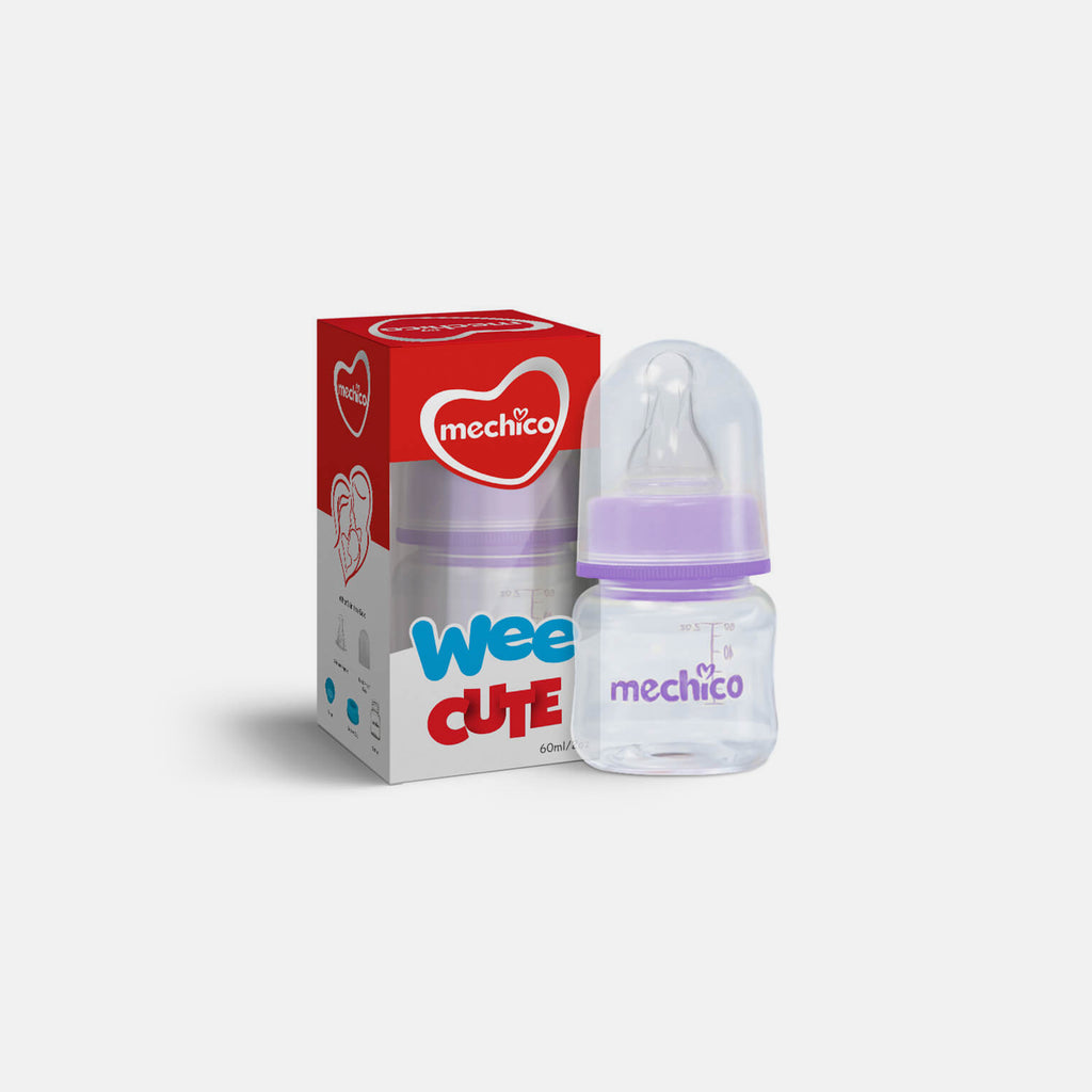 Mechico Baby Wee Regular Feeding Bottle 60ML