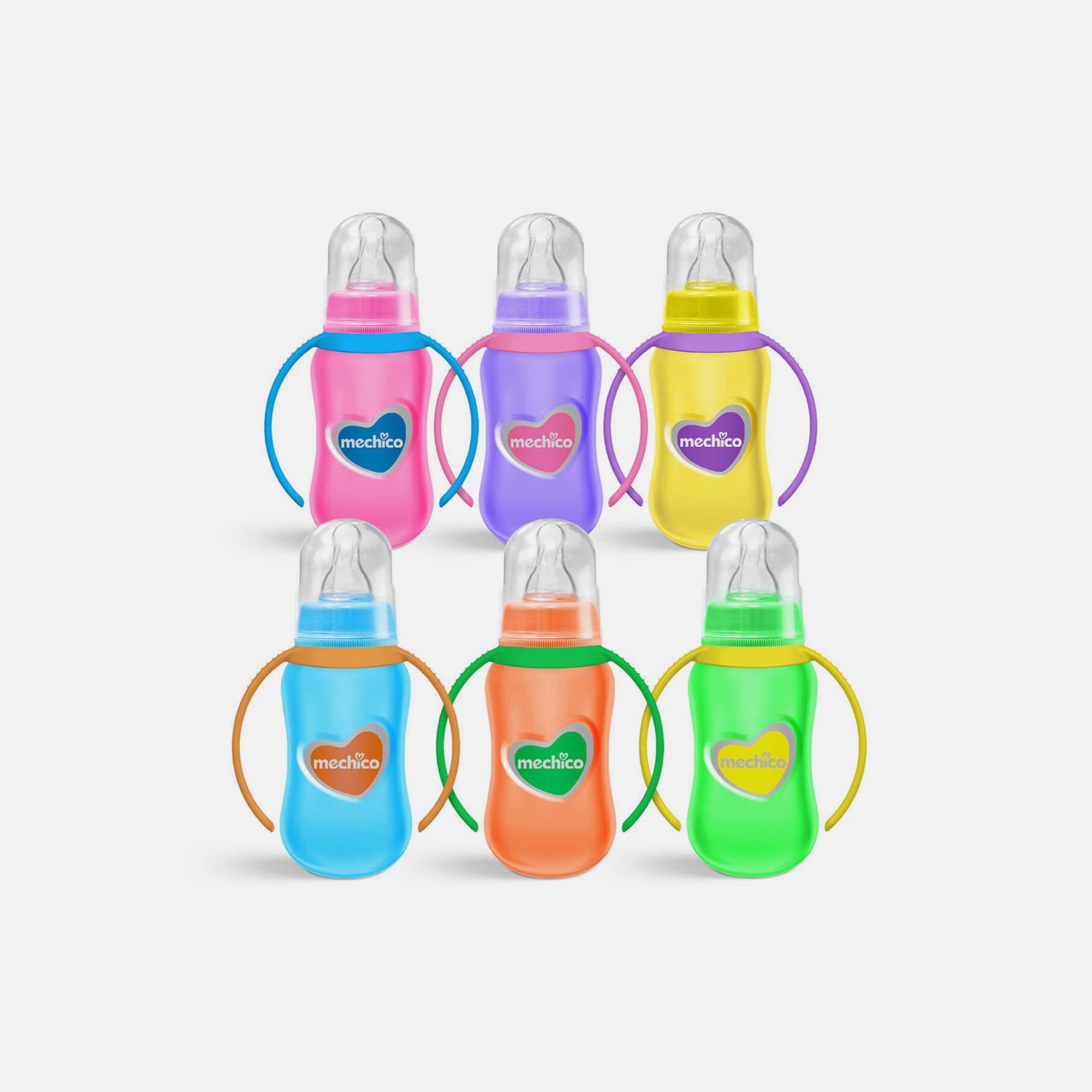 Mechico Baby O'real Feeding Bottle 150ML (Pack of 6)