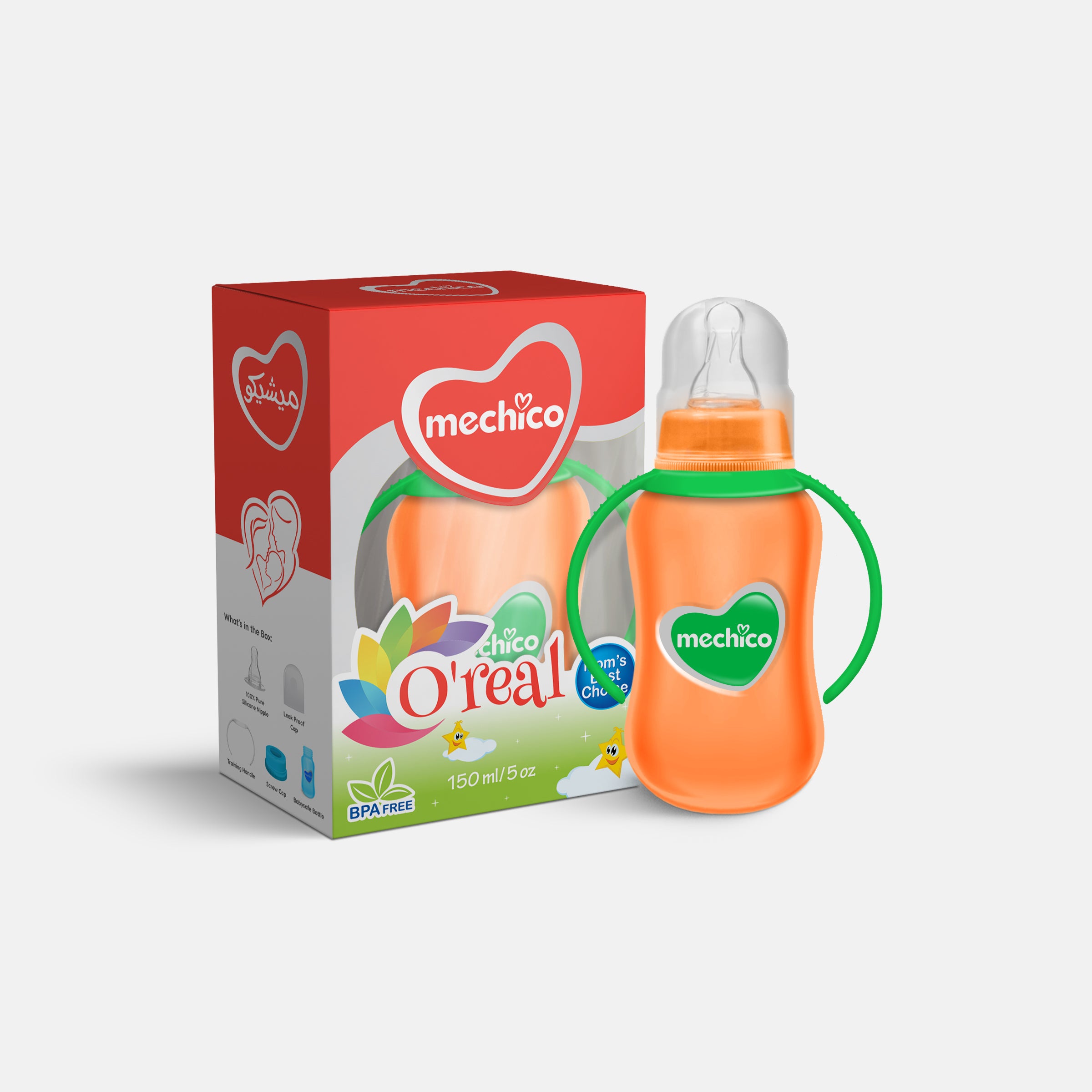 Mechico Baby O'real Feeding Bottle 150ML