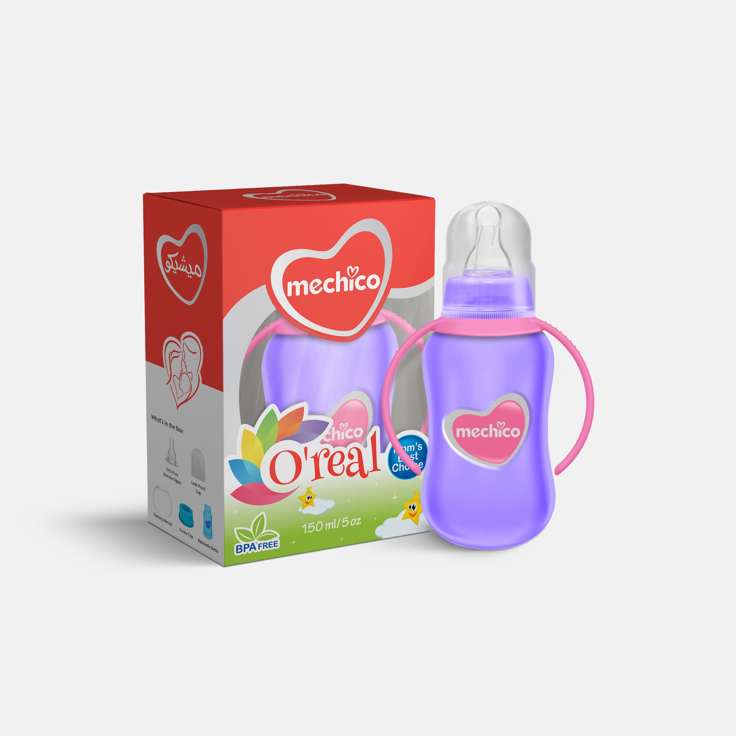 Mechico Baby O'real Feeding Bottle 150ML