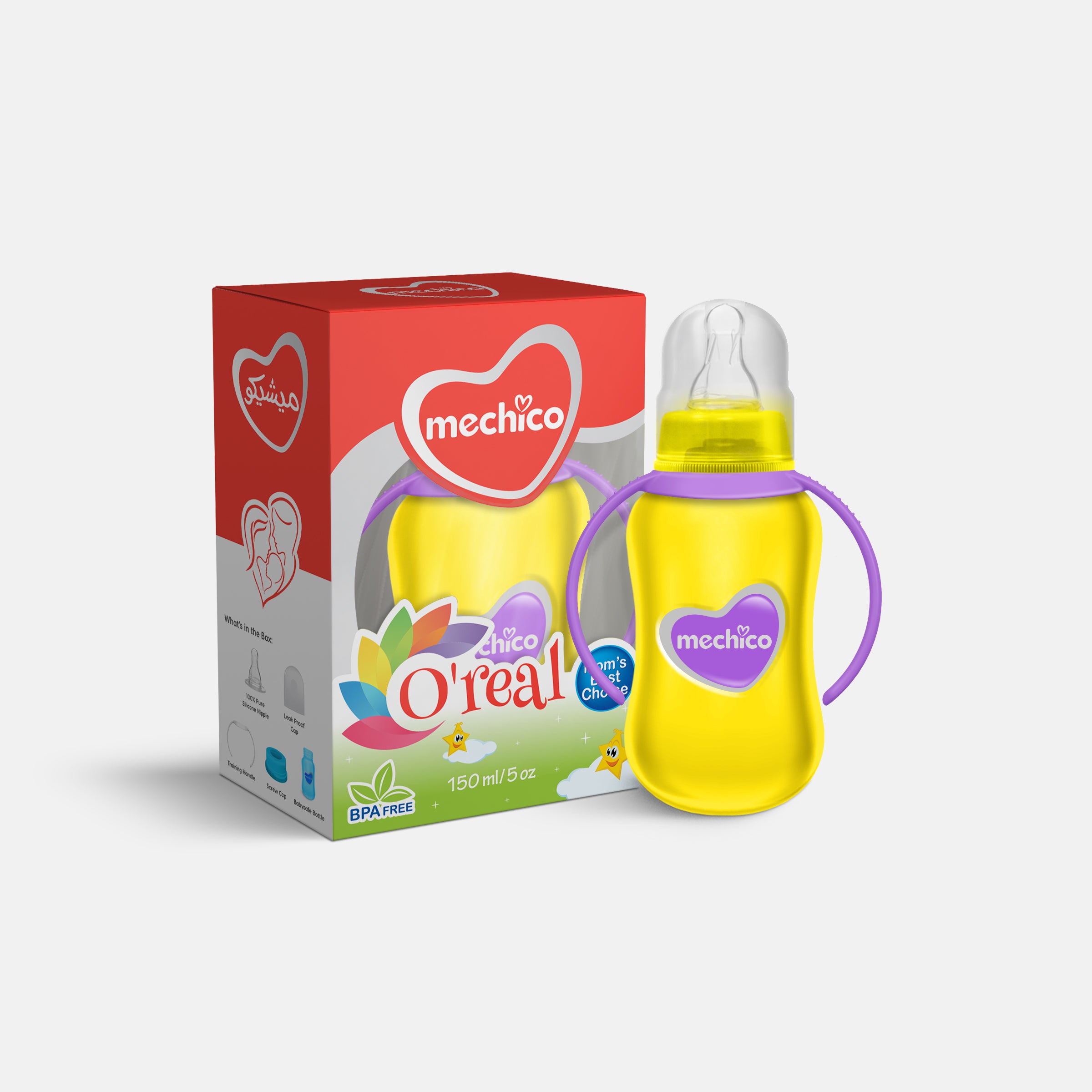 Mechico Baby O'real Feeding Bottle 150ML