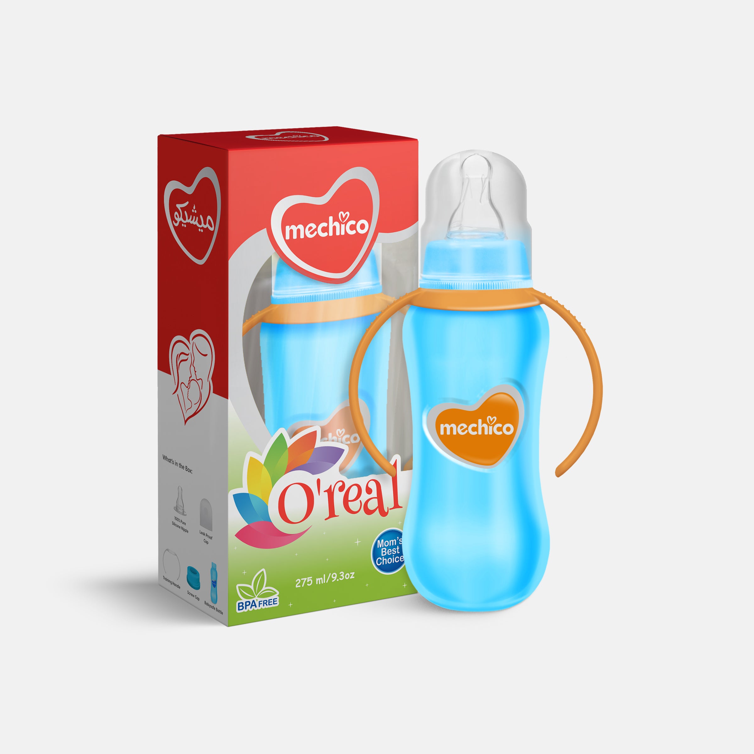 Mechico Baby Shine Feeding Bottle 275ML