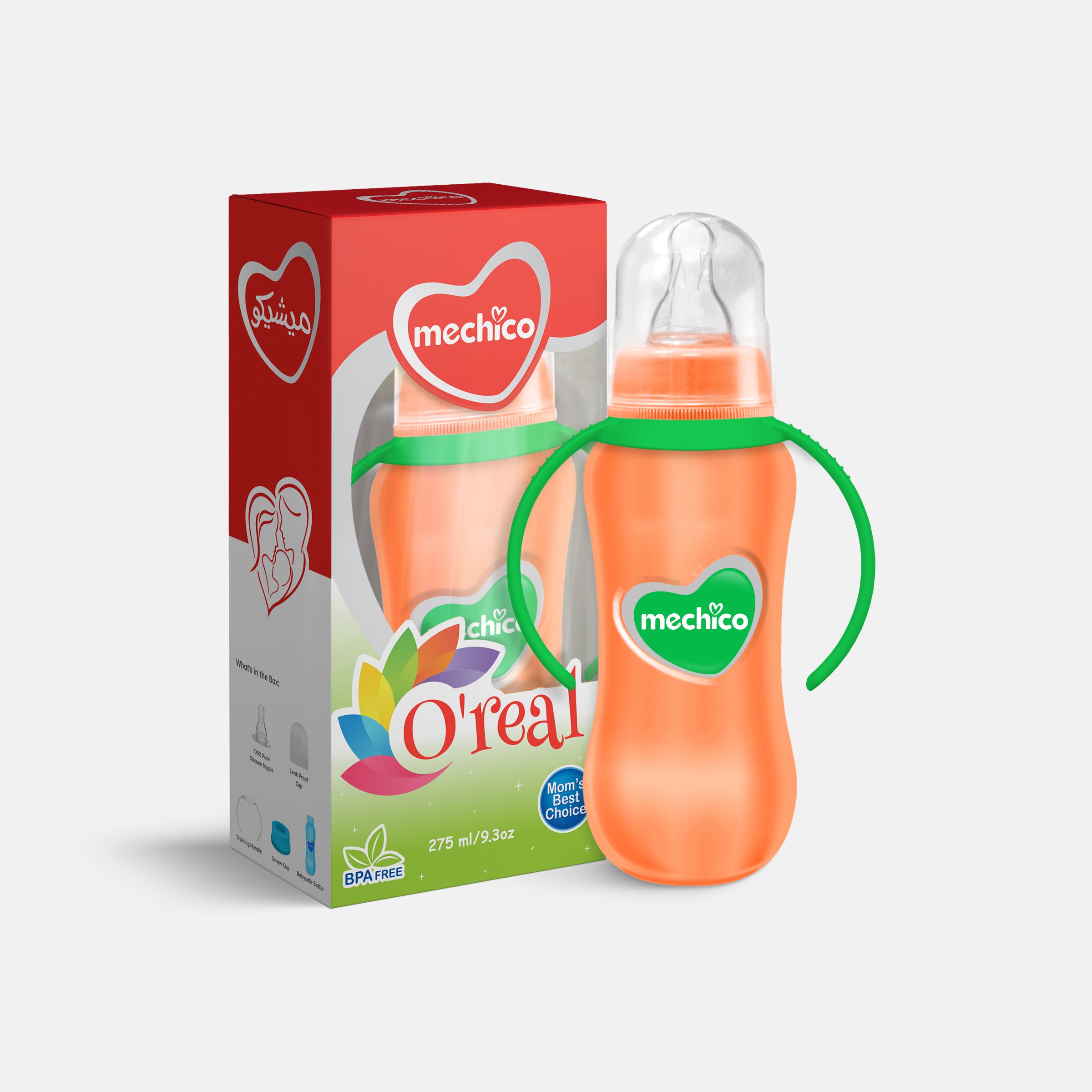Mechico Baby O'real Feeding Bottle 275ML