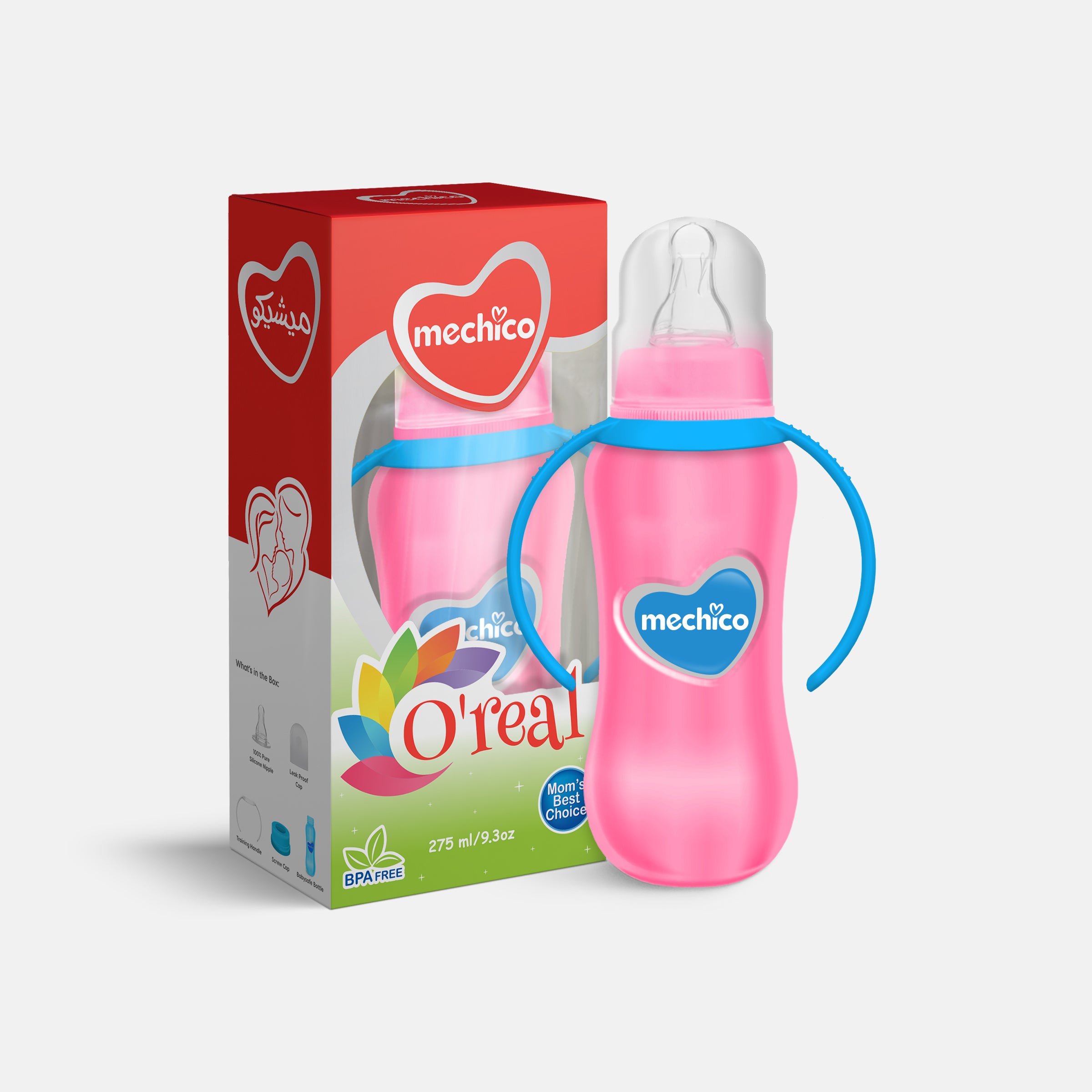 Mechico Baby O'real Feeding Bottle 275ML