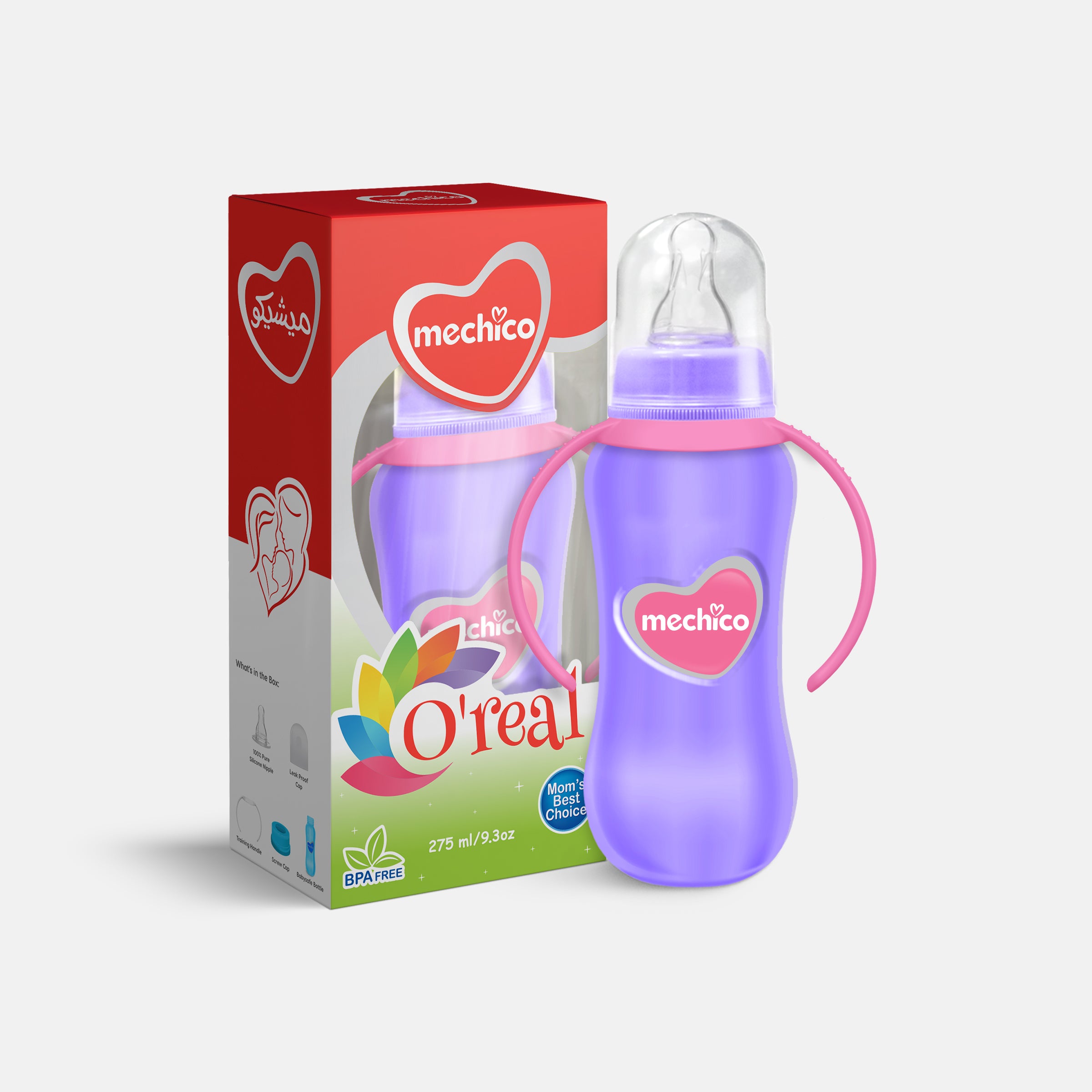 Mechico Baby O'real Feeding Bottle 275ML
