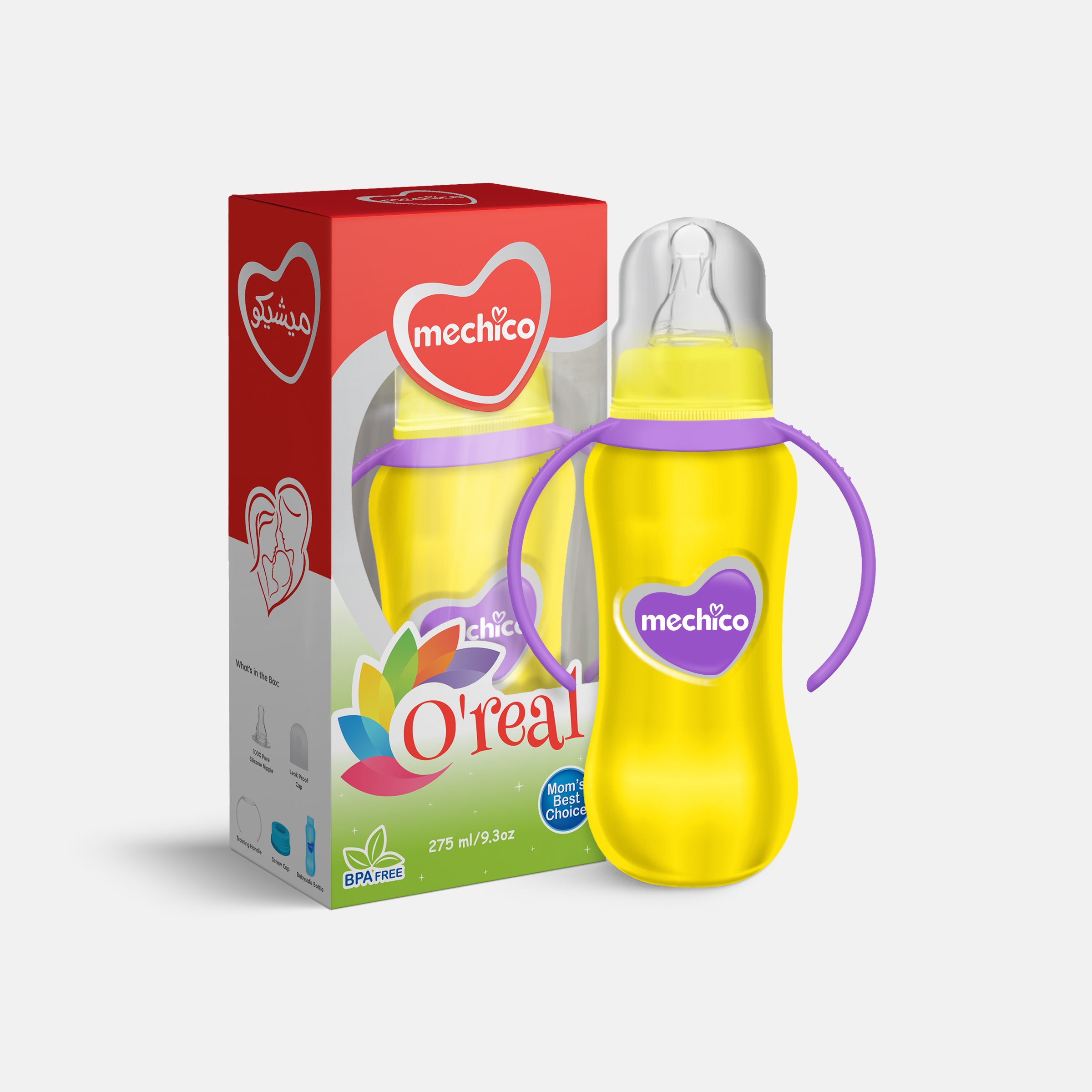 Mechico Baby O'real Feeding Bottle 275ML