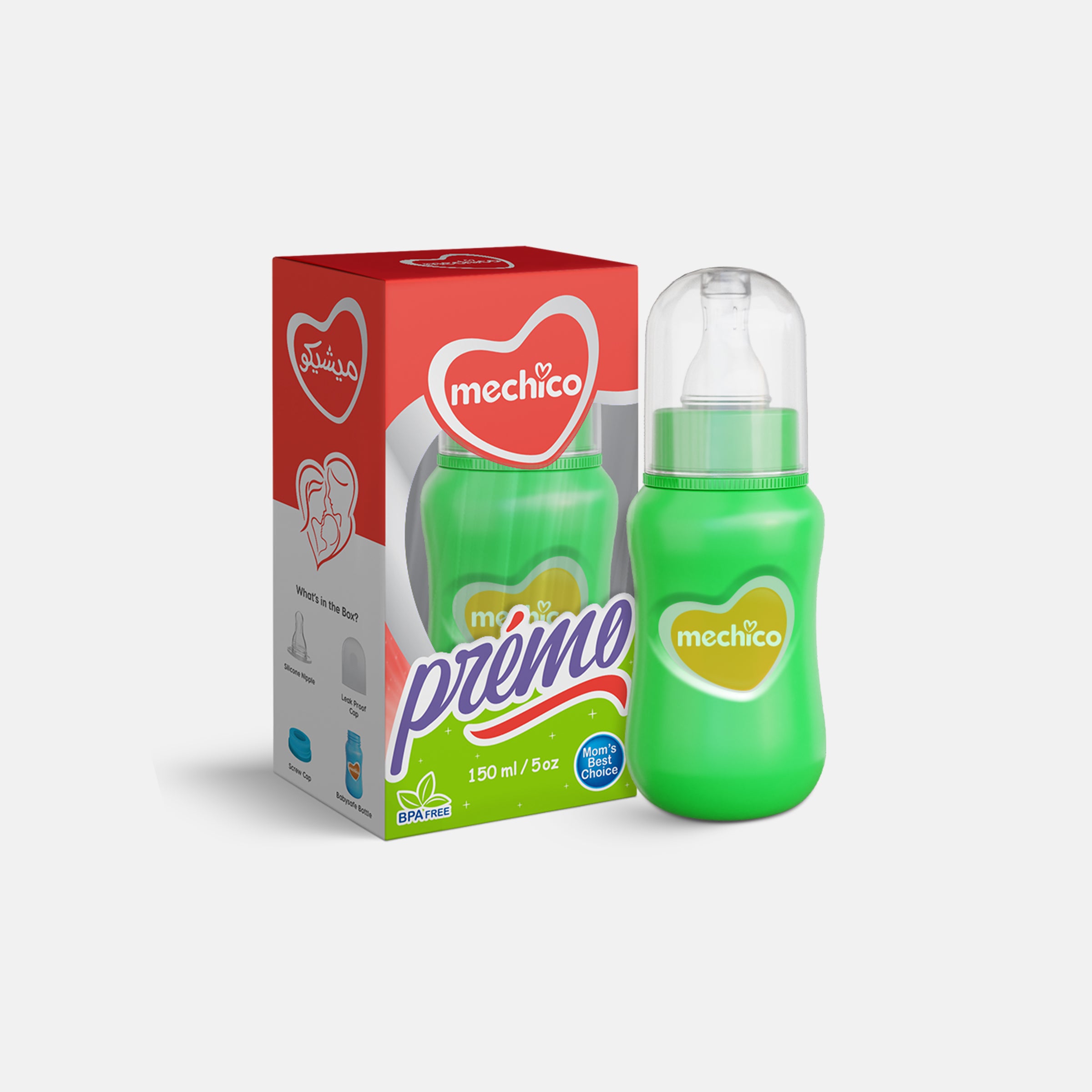 Mechico Baby Premo Feeding Bottle 150ML