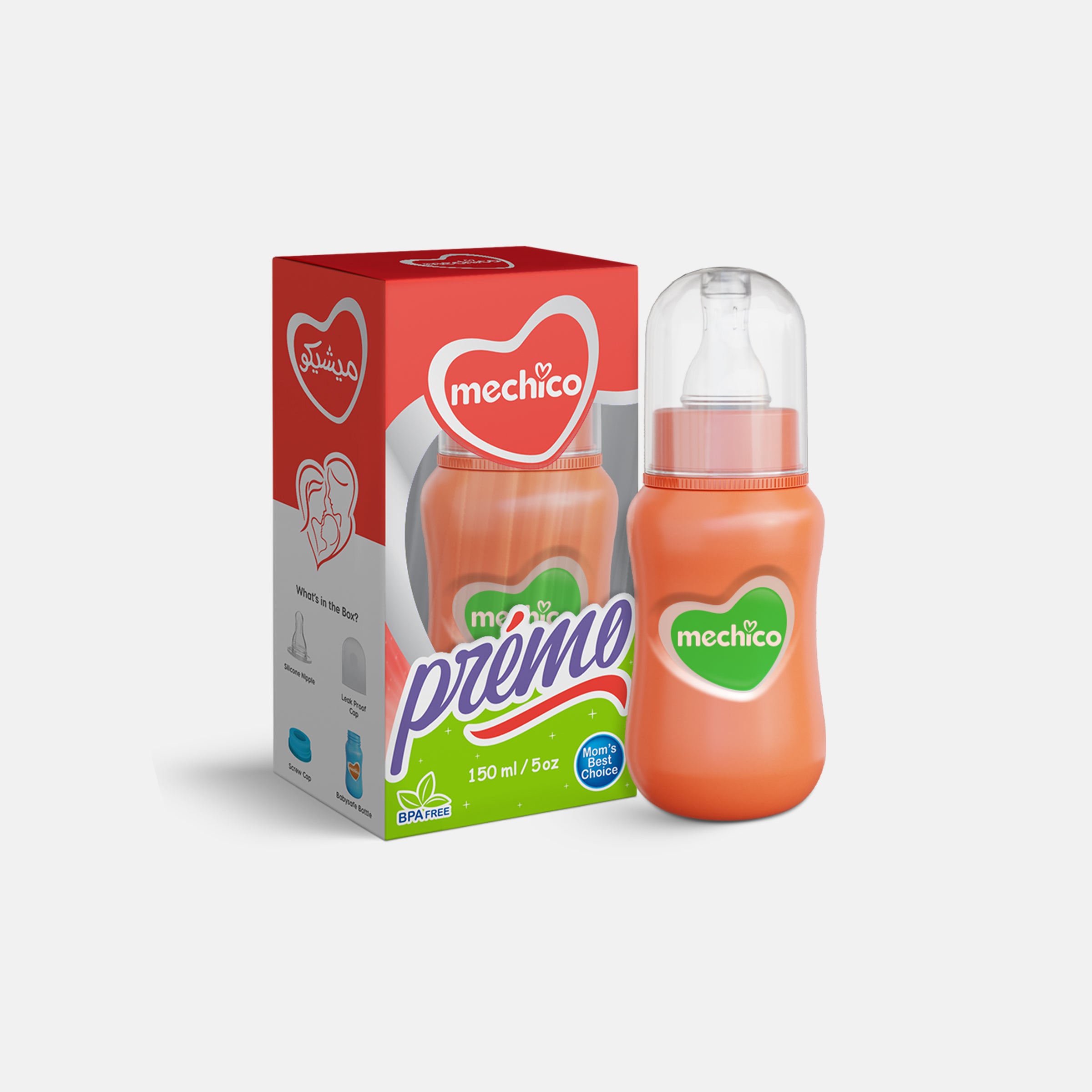 Mechico Baby Premo Feeding Bottle 150ML