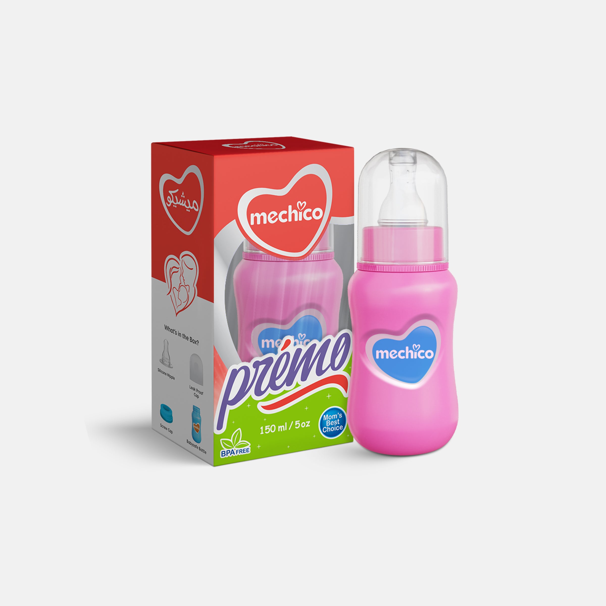 Mechico Baby Premo Feeding Bottle 150ML
