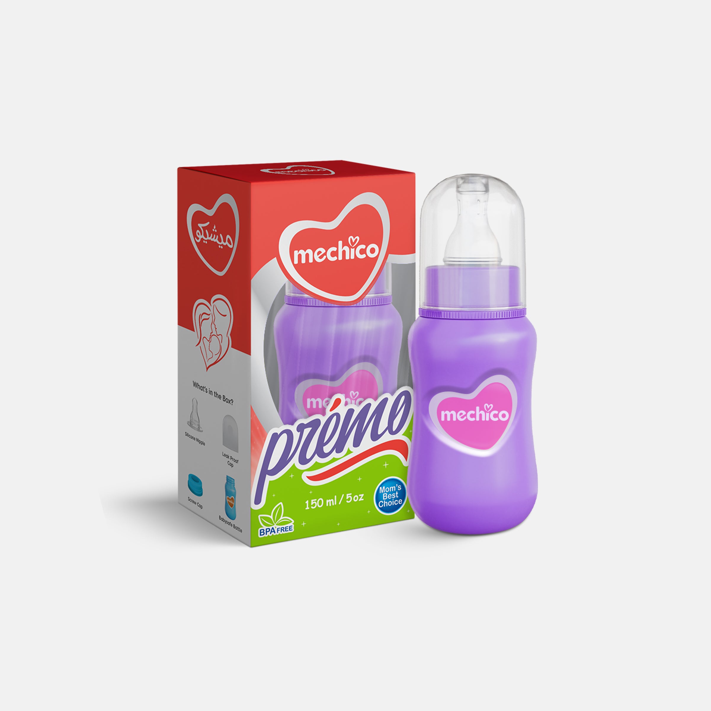 Mechico Baby Premo Feeding Bottle 150ML