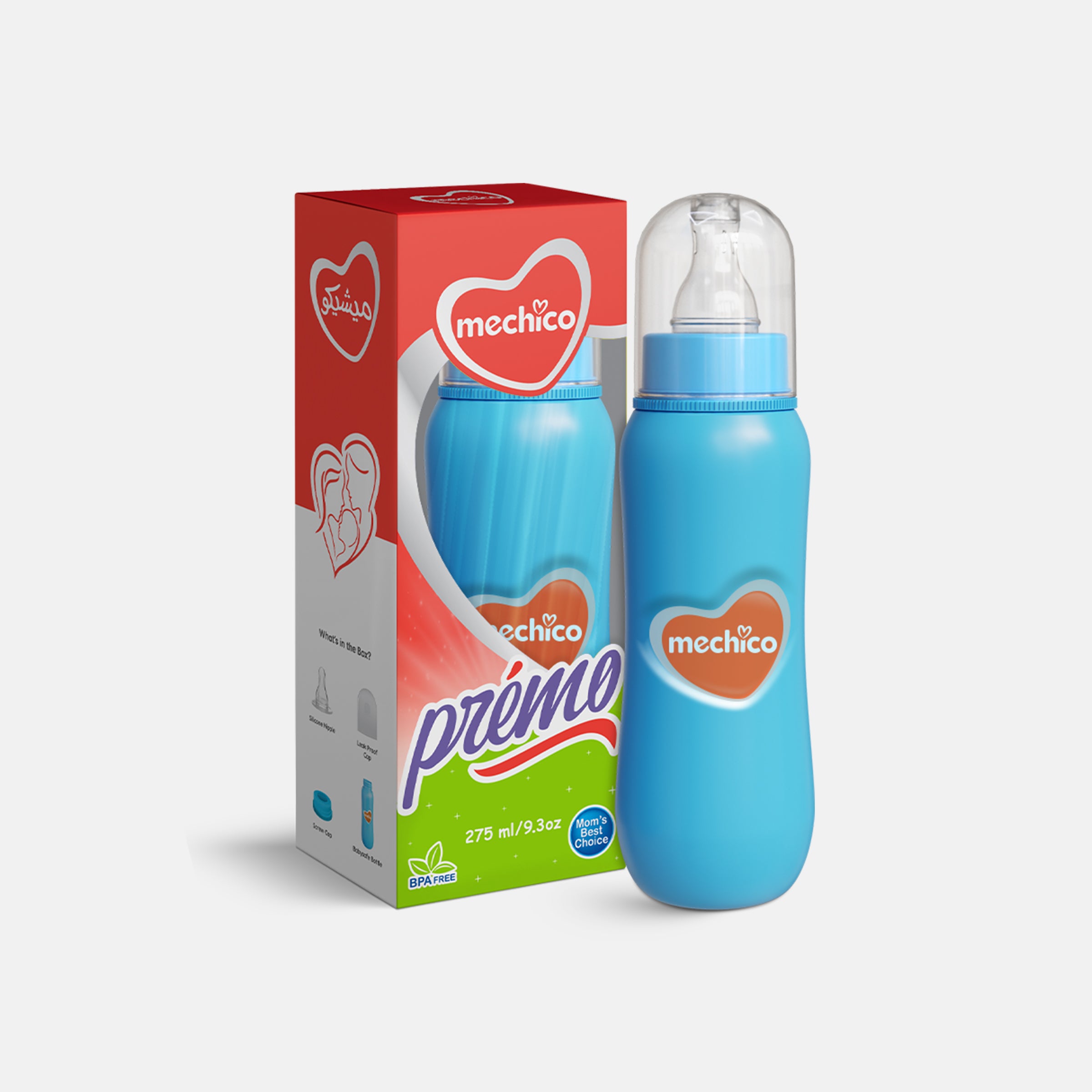 Mechico Baby Premo Feeding Bottle 275ML