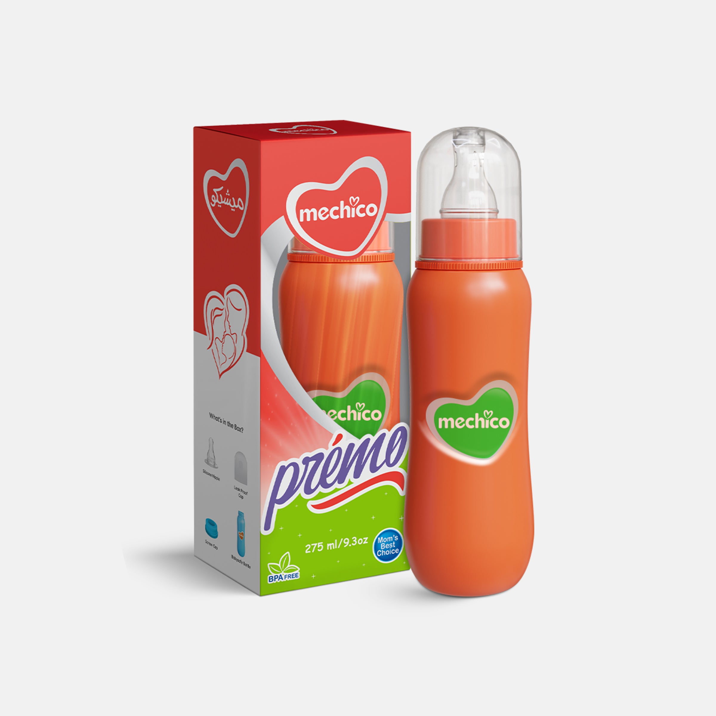 Mechico Baby Premo Feeding Bottle 275ML