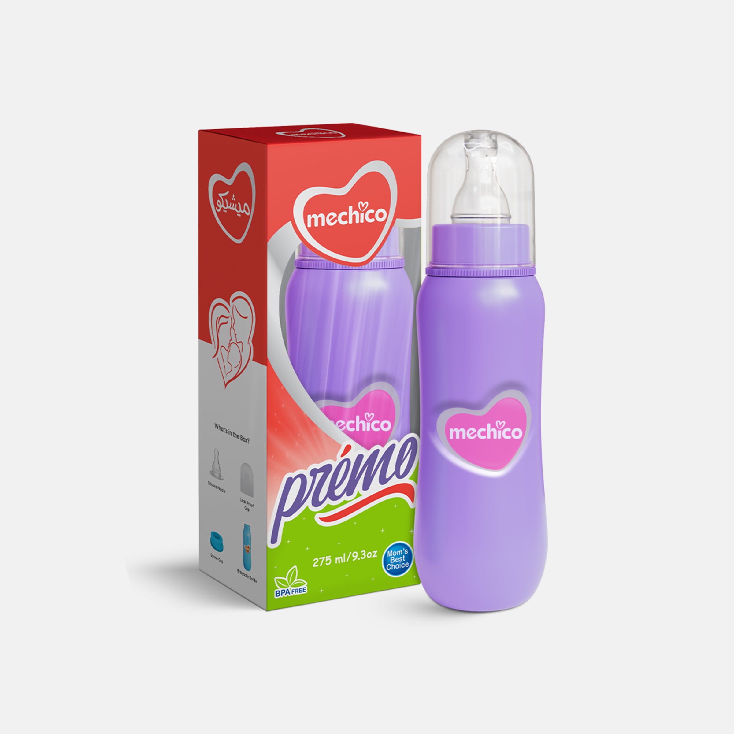 Mechico Baby Premo Feeding Bottle 275ML