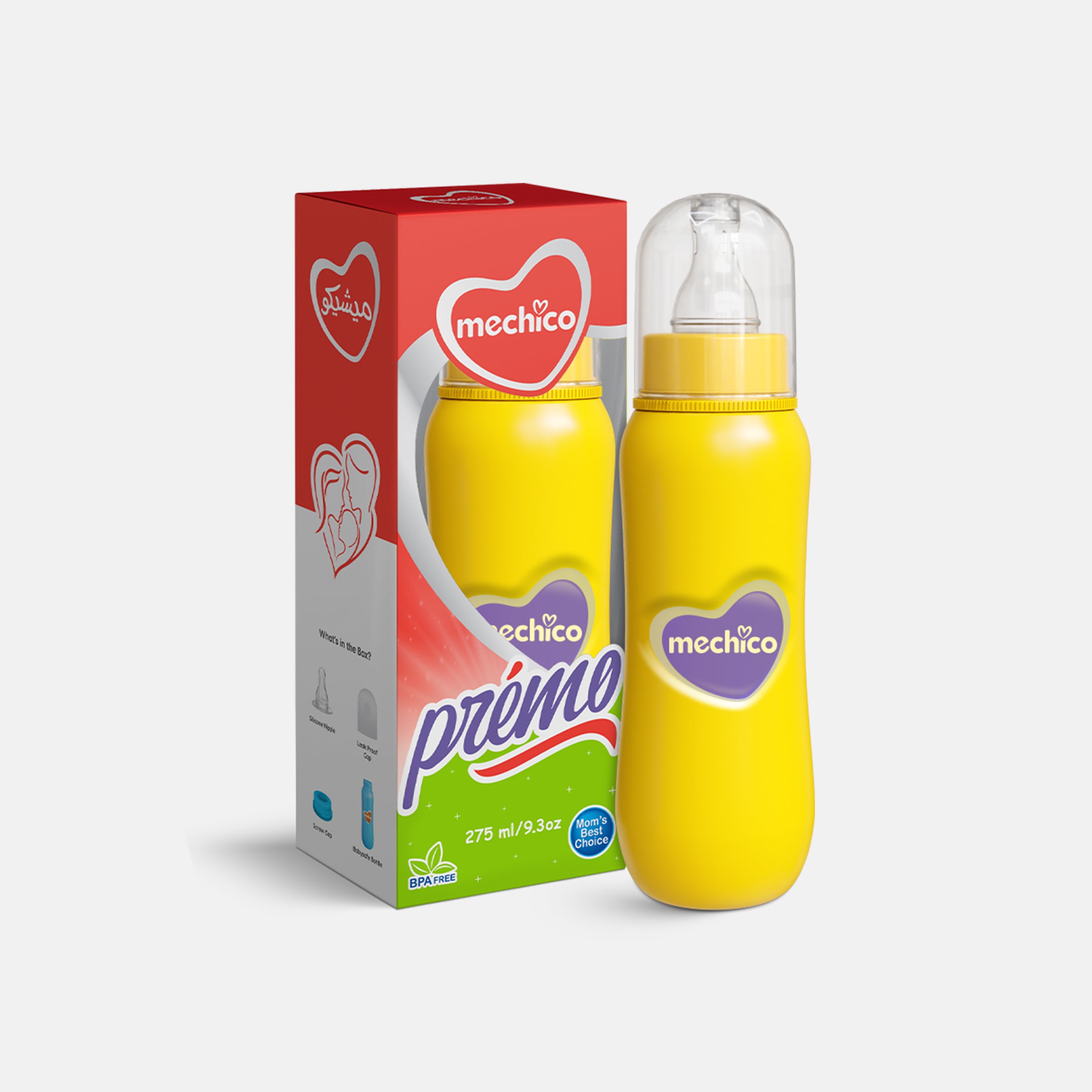 Mechico Baby Premo Feeding Bottle 275ML