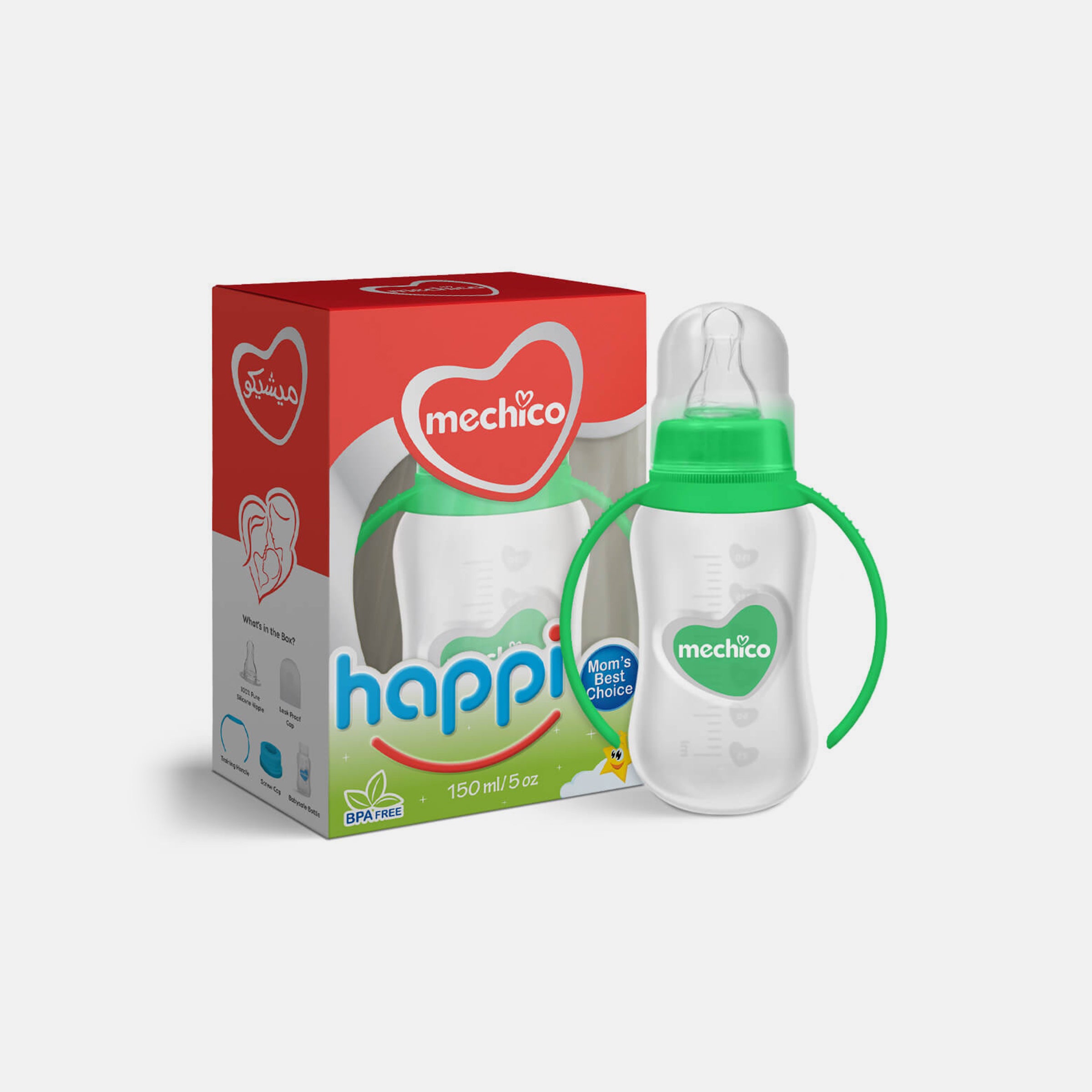 Mechico Baby Happi Feeding Bottle 150ML