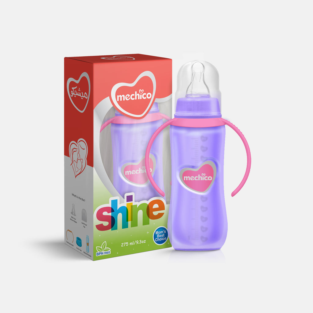 Mechico Baby Shine Feeding Bottle 275ML