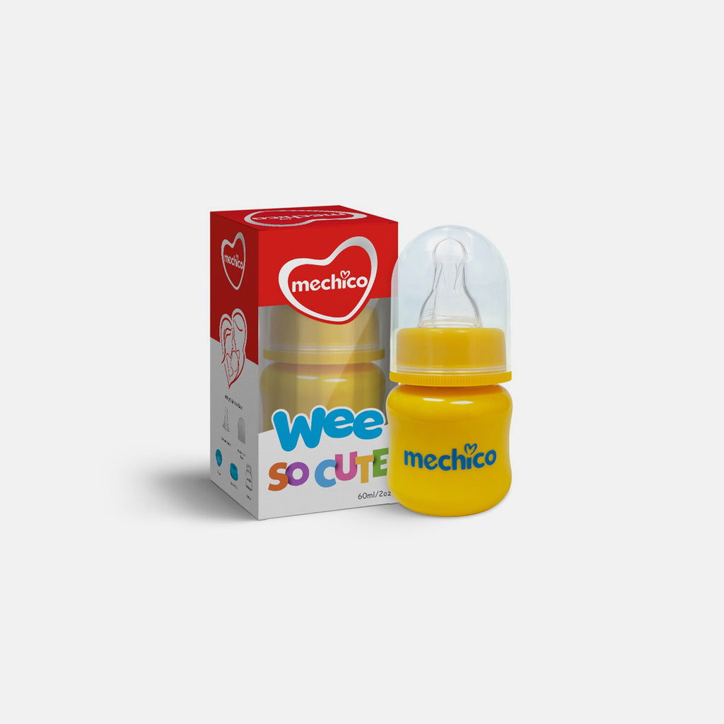 Mechico Baby Wee So Cute Feeding Bottle 60ML