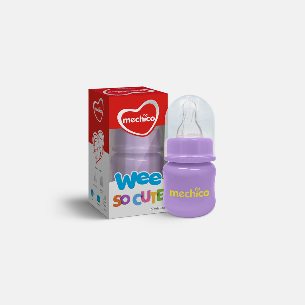 Mechico Baby Wee So Cute Feeding Bottle 60ML